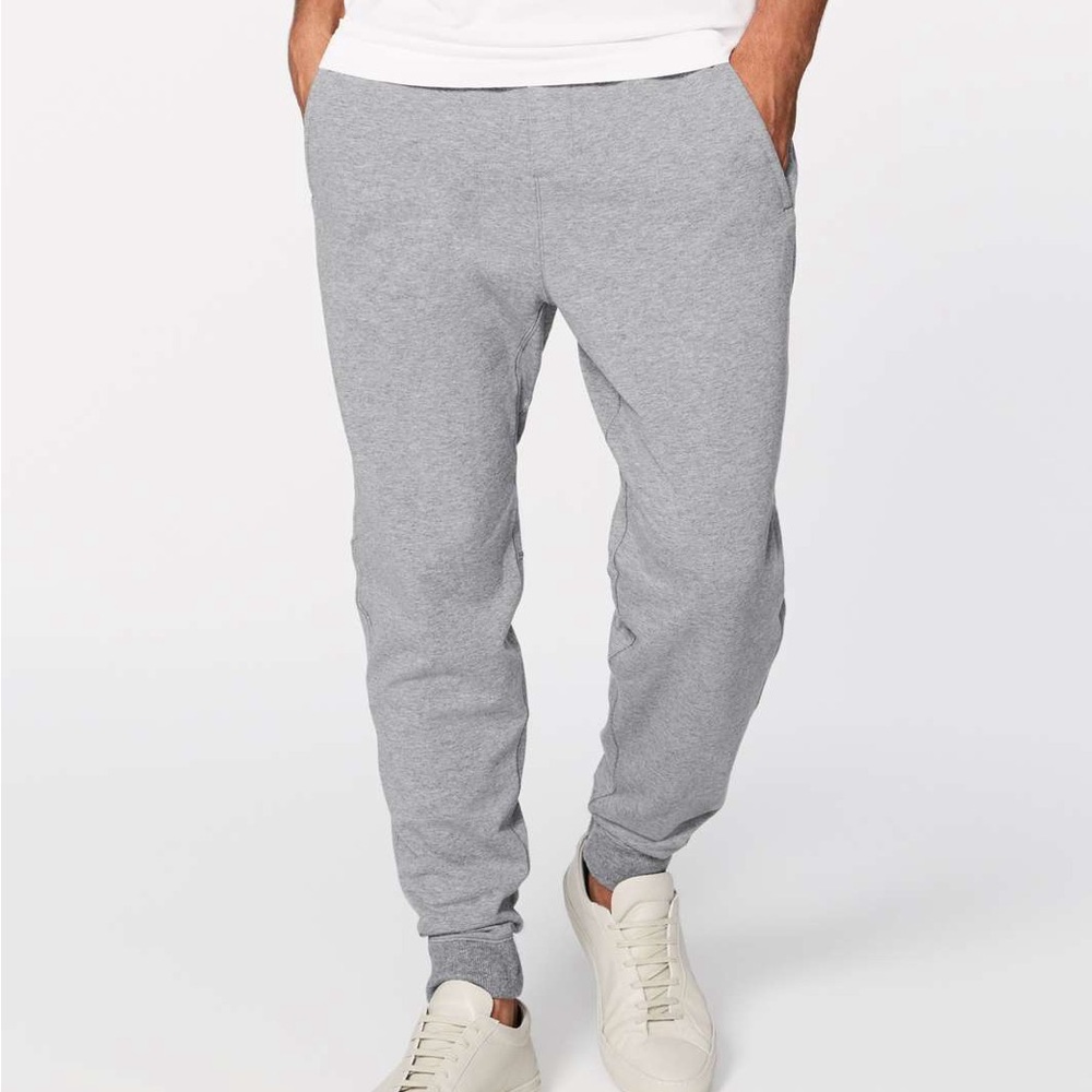 Mens lululemon Cross Cut Gray Joggers
